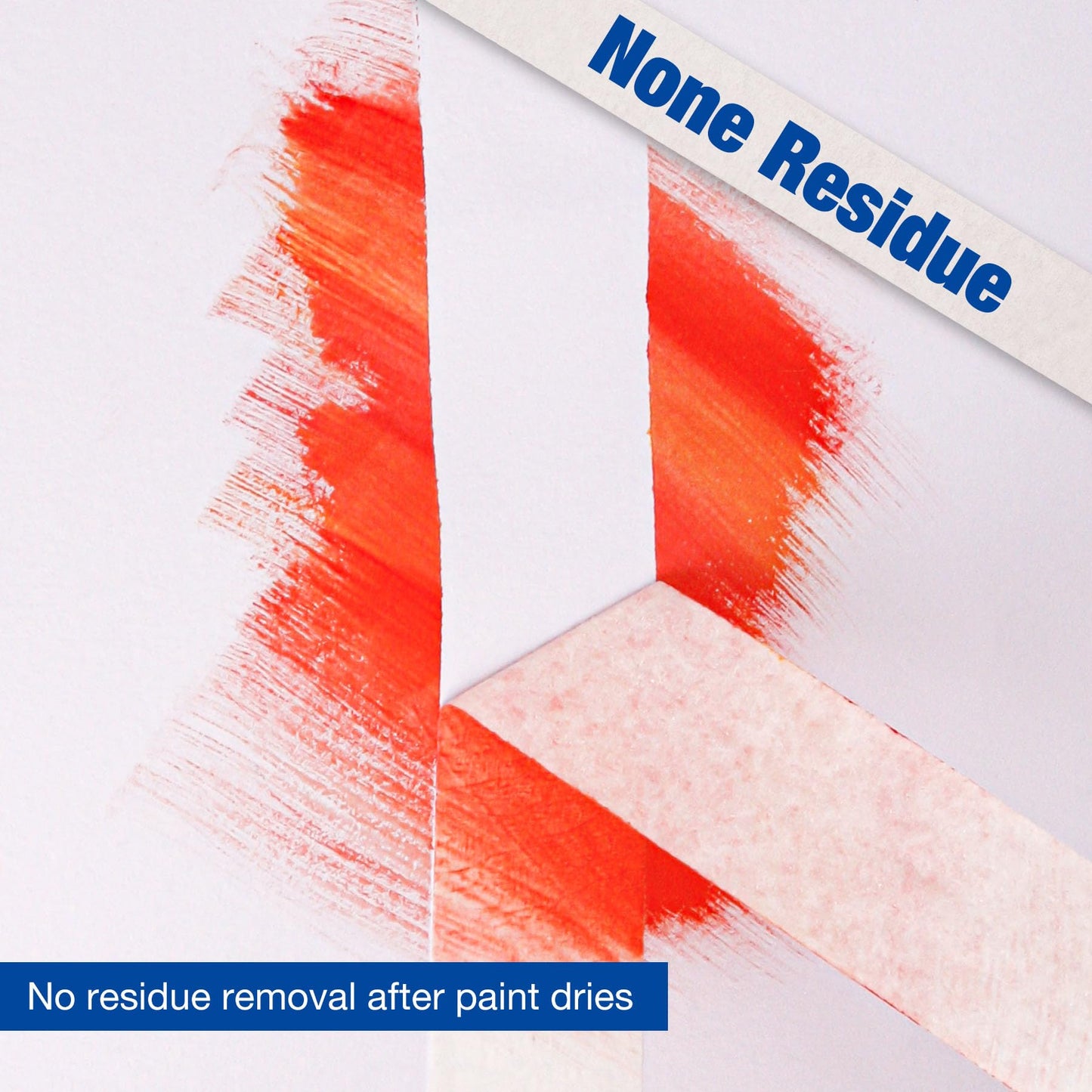 Maxwel Manufacturing Masking Tape Painters 1 Inch Wide - 60 Yards 3 Rolls No Residue Off White Auto Paint Masking Tape for General Purpose,Home Office DIY Paint,Labeling