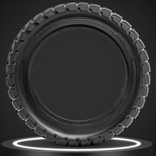 2 PCS 9.5X2.5-6.1 Solid Tire,9.5 Inches Electric Scooter Wheels 9.5 x 2.5 Solid Tires Front or Rear Replacement Solid Rubber Tires Compatible with 9.5x2.5 Electric Scooter Tire（P-1006）