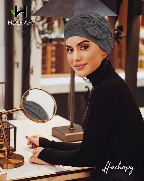 Hachapy Chemo Headwear for Women Bamboo Cancer Hats for Chemotherapy Patients Fun Head Coverings Caps for Hair Loss Female