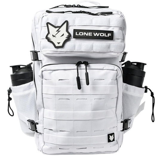 Lone Wolf Fitness Gen 3 Sports Backpack 35L White
