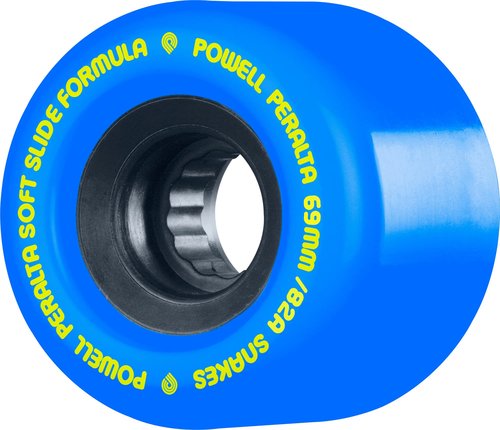Powell Peralta Snakes SSF Pro 82A Skateboard Wheels 69mm Blue