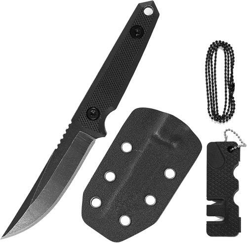 KOFERY Mini Neck Knife - Lightweight Fixed Blade EDC Tool with Sheath | Perfect for Camping, Hiking, Fishing