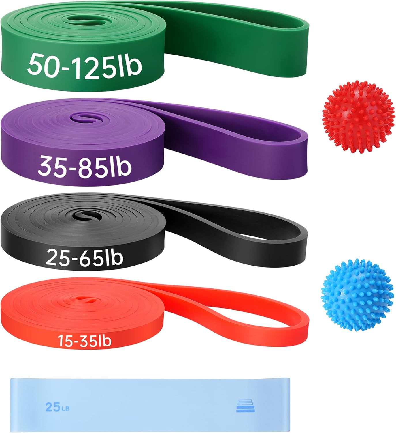 Skiennix Resistance Bands - Versatile Workout Bands Set for Full Body Training | Ideal for Home Workouts & Physical Therapy