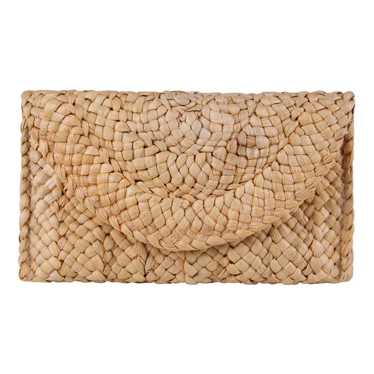 Freie Liebe Straw Clutch Purses for Women Summer Beach Bags Envelope Woven Clutch Handbags