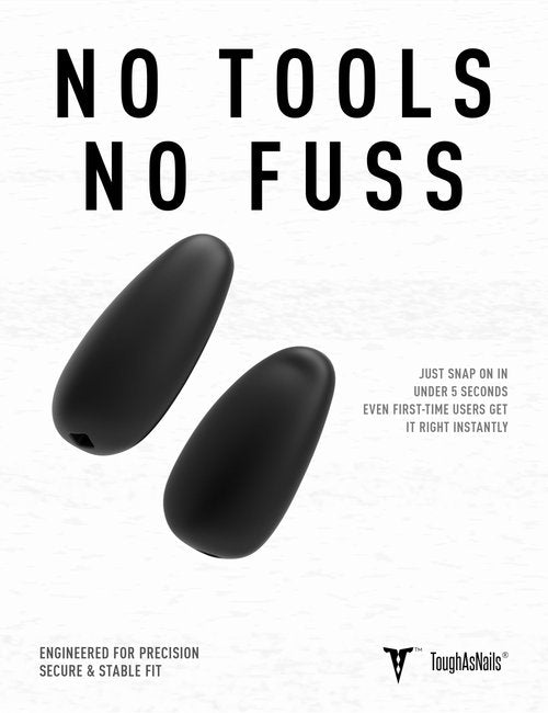 ToughAsNails Black Replacement Nose Pads for Maui Jim Red Sands MJ432 59mm Sunglasses