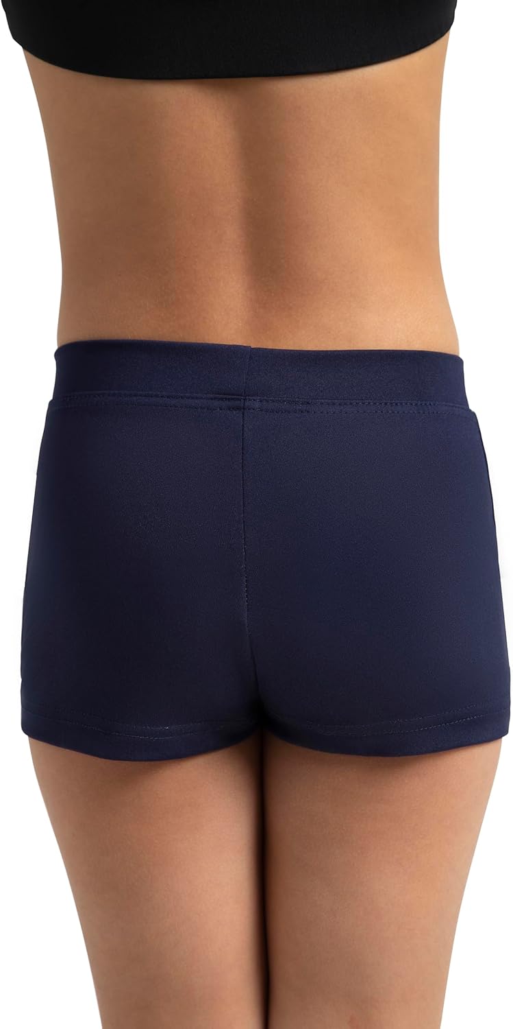 Capezio Boy Cut Low Rise Shorts for Girls - Comfortable Fit & Stylish Design | Perfect for Dance