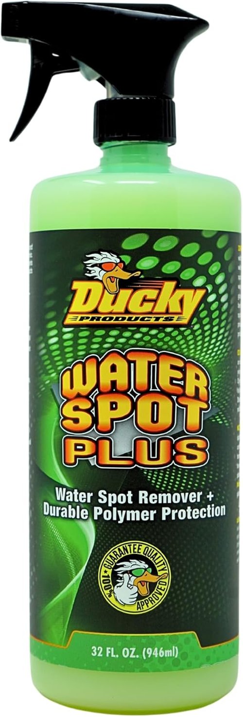 Ducky Products Water Spot Plus - Exterior Detailing Spray with Wax for Boat, Car & RV | 32 oz