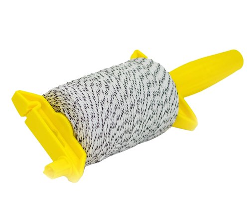 Bon Tool 21-173 Mason's Reload Reel with 500-Feet Line, Black and White Flecked
