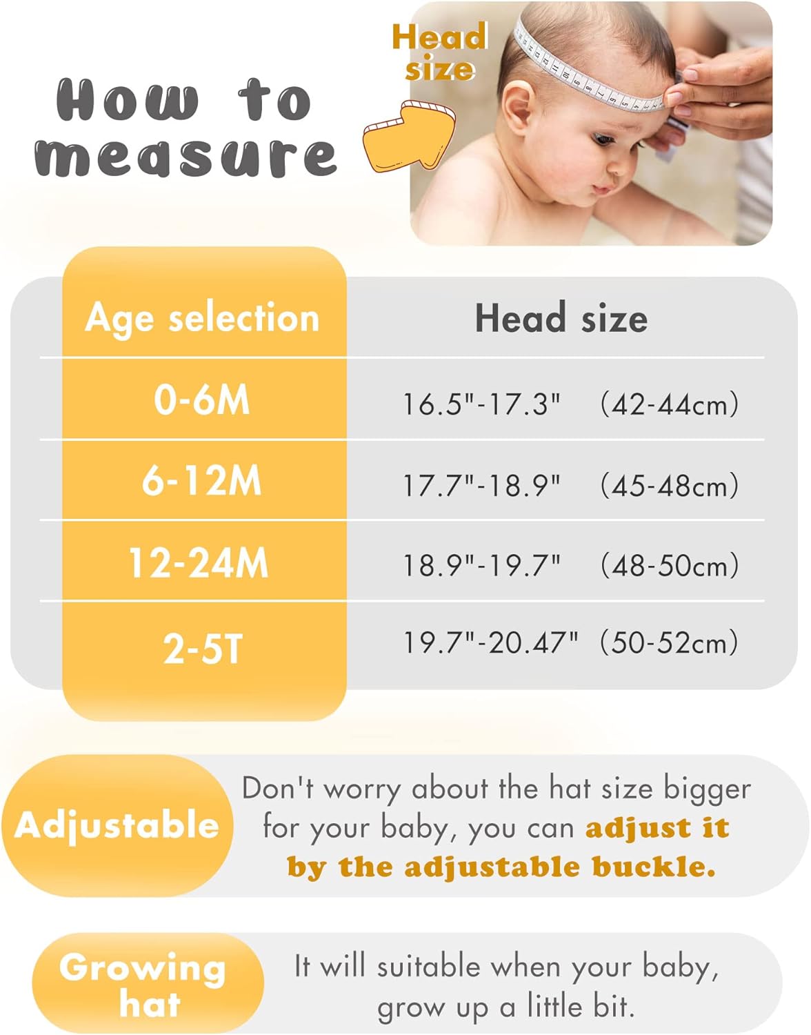 Skiennix Baby Sun Hat - Toddler Summer Bucket Hat for Boys & Girls | UV Protection, Cotton Fabric