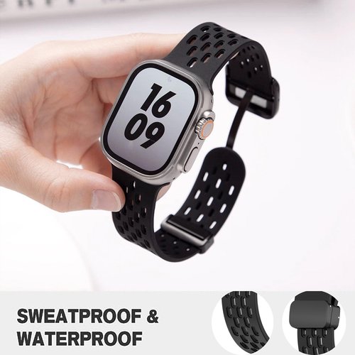 Lamshaw Compatible with Garmin Approach S44 Band, 20mm Quick Release Breathable Soft Silicone Sport Band Replacemet Straps Compatible for Garmin Approach S50, S44, S42, S40 Watch