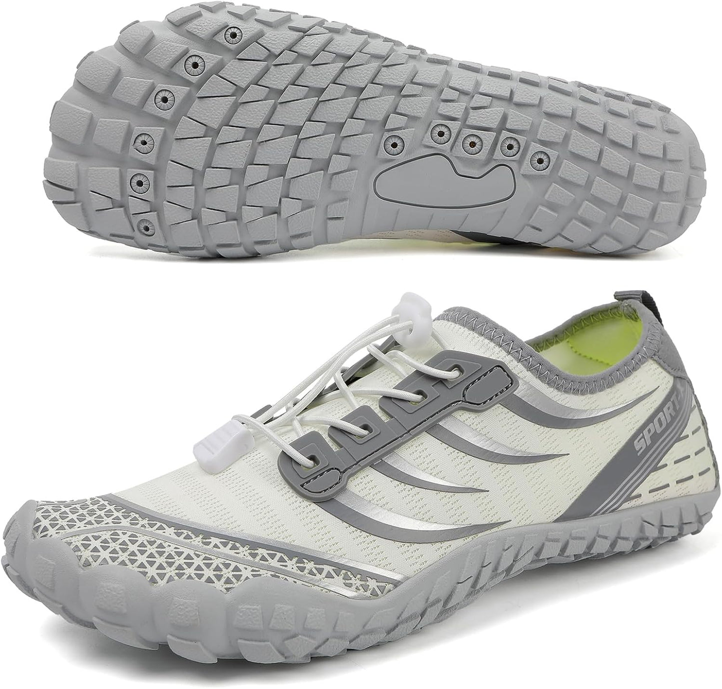 Skiennix Water Shoes - Quick-Dry Barefoot Aqua Shoes for Men & Women | Ideal for Beach, Pool, Hiking & Yoga