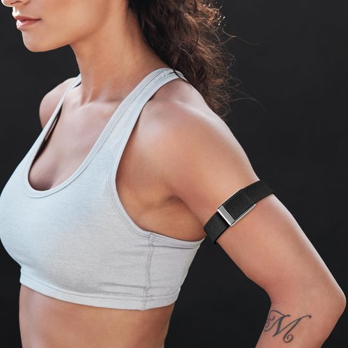 HQzon Nylon Sports Ankle/Bicep Band Compatible with Whoop 5.0 One, Peak and Life,Adjustable Waterproof Replacement Ankle/Bicep Strap for Whoop Band 5.0 Men Women