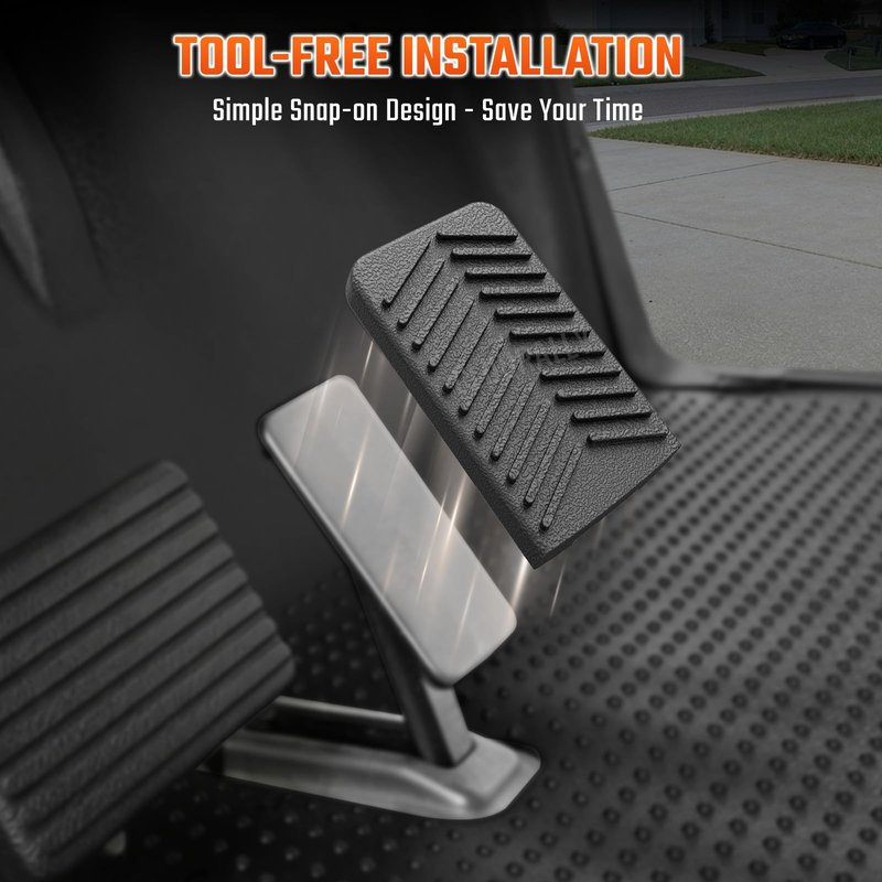 CLUBRALLY Golf Cart Accelerator Pedal Pad Cover 610529 Fits EZGO RXV Gas and Electric 2008-Up