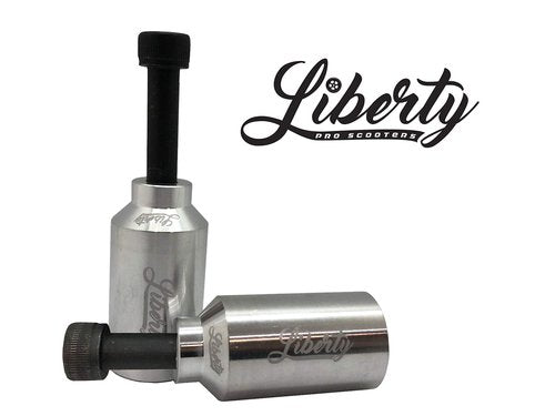 Liberty Pro Scooters - Aluminum Pegs with Axles (Raw)