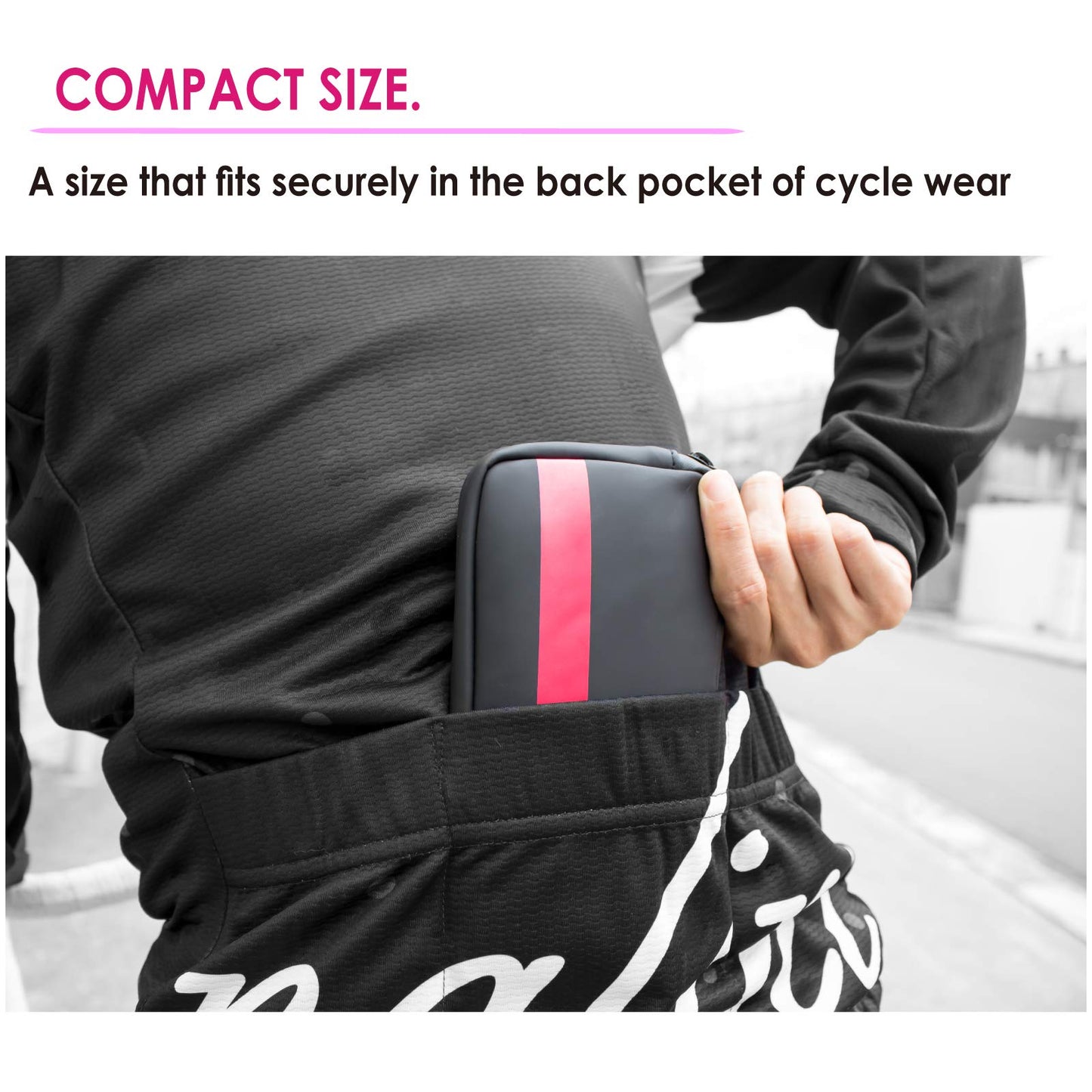 GORIX Cycling Pouch Cycle Bag Waterproof Mobile Phone Case Road MTB Bike Bicycle (BKPI(Global Edition)) (Gray)