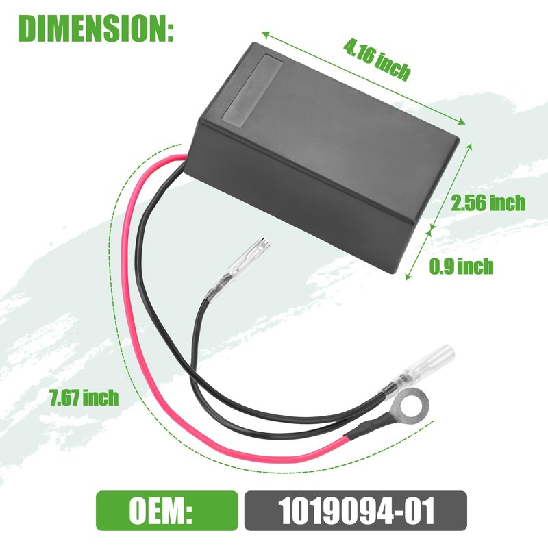 10L0L Golf Cart RPM REV Limiter Compatible with Club Car DS Gas Golf Carts 1997 and up, Replace OEM 1019094-01, Fits for FE290 FE350 Golf Cart