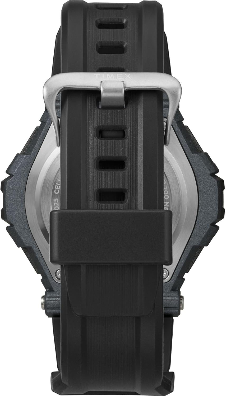 Timex Unisex Digital Watch - 52mm Size with Easy-to-Read Display and Durable Design