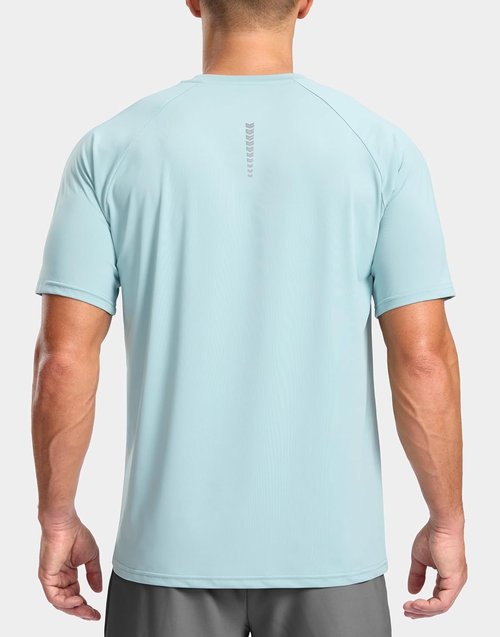 G Gradual Men's Athletic Workout T-Shirts - Moisture-Wicking Cooling Short Sleeve Performance Tee for Gym & Tennis