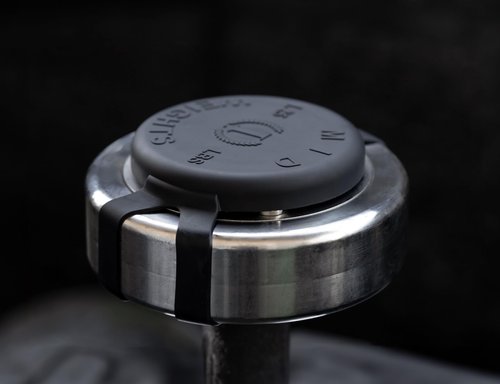 Mid Weights Silicone Microweights For Round or Hex Dumbbells, 1.25 lb. Add On Weight For Dumbbells, Fractional Weights To Add 1.25 or 2.5 lbs