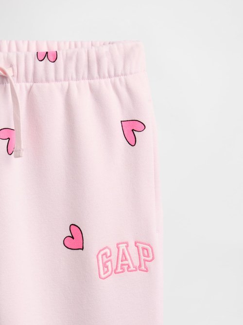 GAP Girls Heritage Jogger Light Pink Heart S