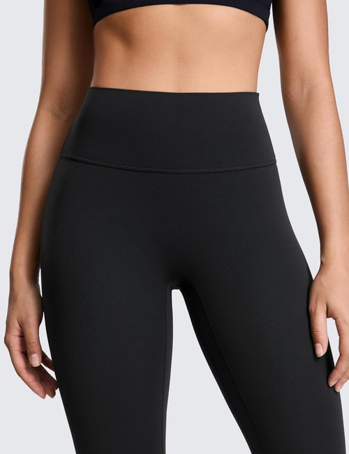 CRZ YOGA SculptAir Yoga Leggings - High Waisted, No Front Seam, Buttery Soft | 25" Length for Ultimate Comfort