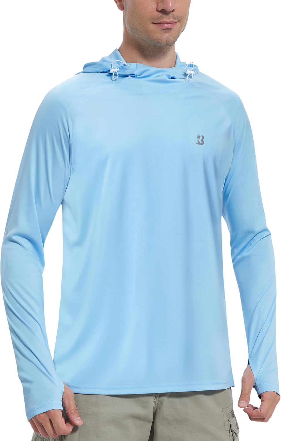 Roadbox UPF 50+ Sun Protection Hoodie - Quick Dry Long Sleeve Fishing & Hiking Shirt | SPF UV Protection