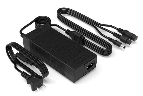 WOJIADA 29.4V 2A 3Plugs Electric Scooter Charger, 3in1 Plugs Replacement for 25.2V 25V Lithium Hoverboard E-Bike Scooter gotrax,hiboy,Jetson