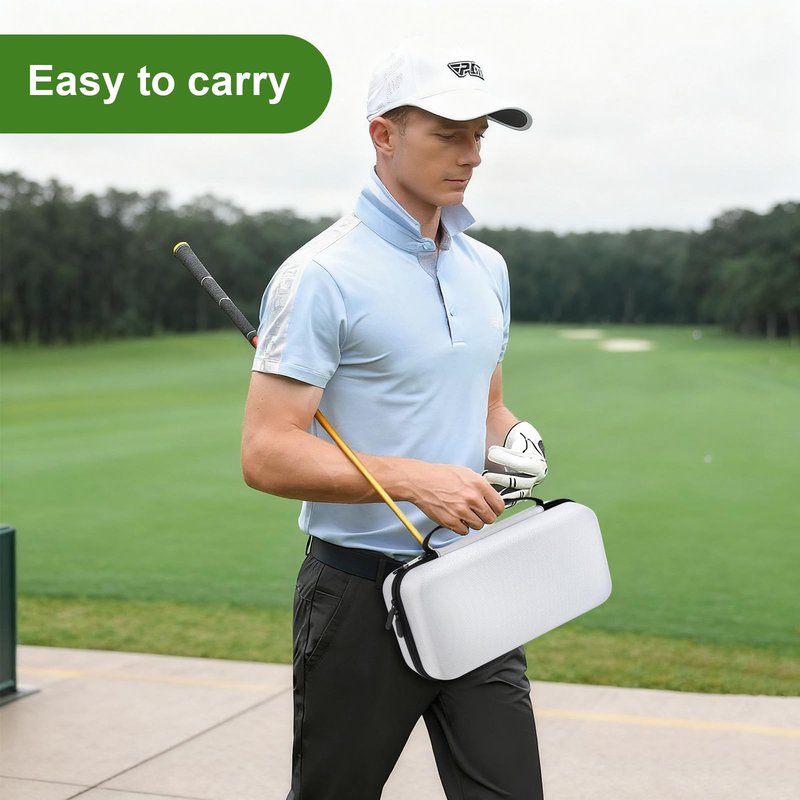 Golf Glove Case with Portable Glove Shaper, Removable Accessories Hard Case Bag for Phone, Tees, Divot Tools & Ball Marker, Repair Tools, and Golf Essentials, Gifts for Men & Women