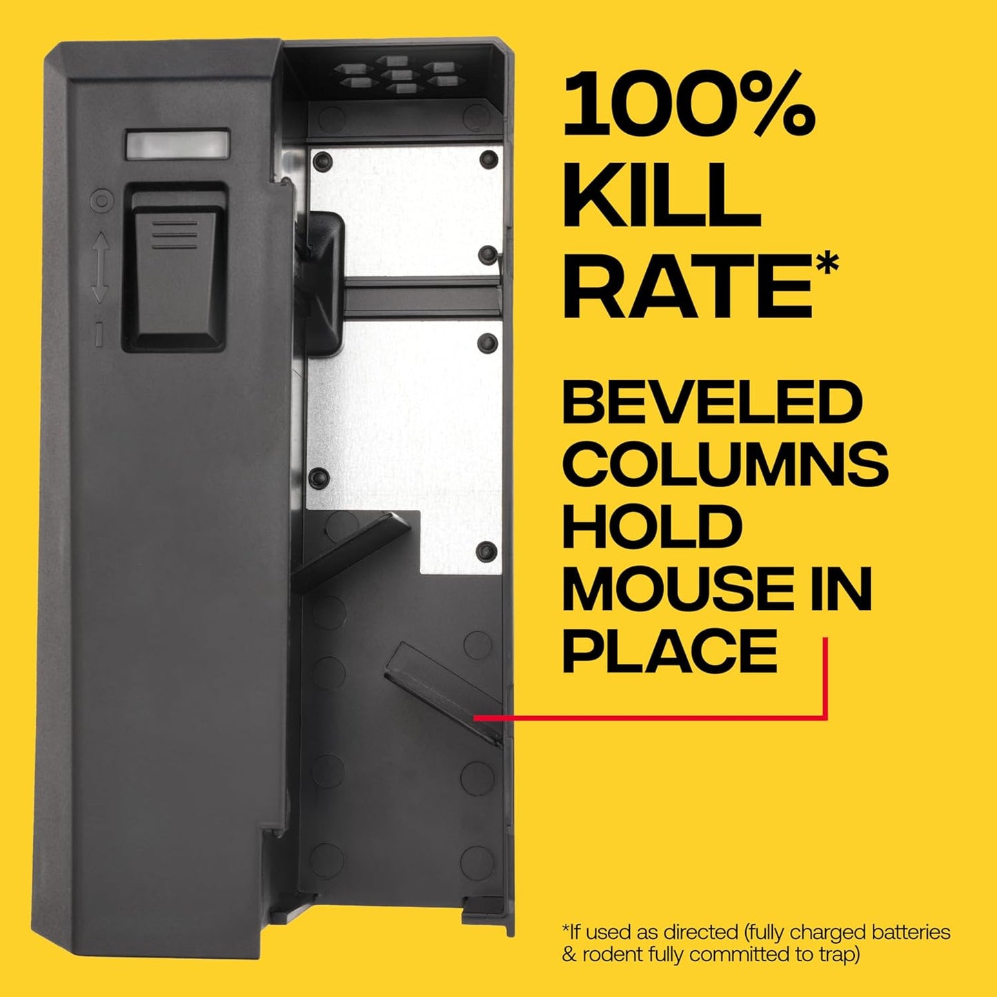 Victor Electronic Mouse Trap - Humane Indoor Mouse Control - No Touch Design, M250B