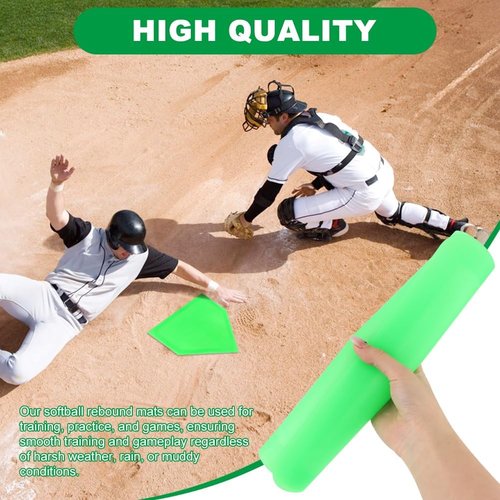 Glow-In-The-Dark Baseball Set by [Brand Name] - 5 Pcs with Carrying Bag & 4 Pickleballs | Perfect for Backyard Fun