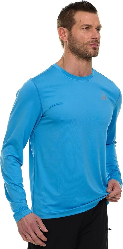 Gerry Rash Guard - Long Sleeve Men's Swim Shirt with UPF 50 UV Protection for Fishing & Hiking