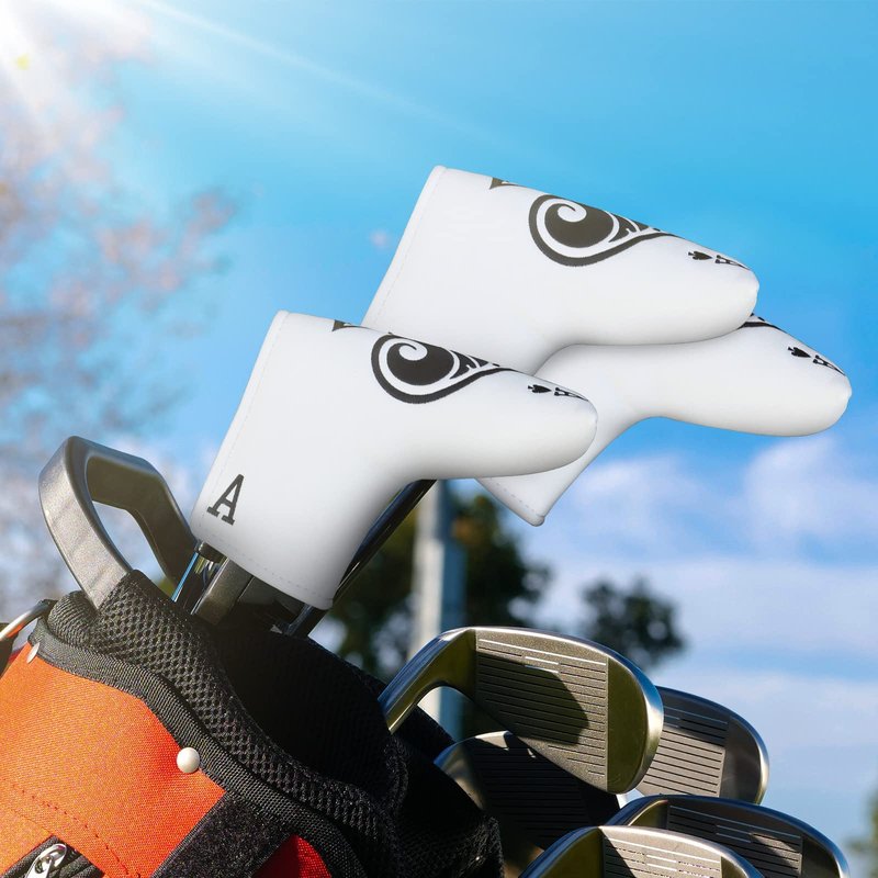 GonaFit Golf Blade Putter Head Cover Golf Putter Headcover Synthetic Leather Magnetic Closure for Scotty Cameron Odyssey Ping