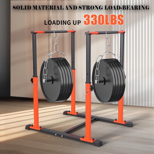 Dip Bar Station Functional Fitness Workout Dip bar 3 Level Adjustable Height Dip Stand 400lbs Heave Duty Dip Station for Full Body Workout Fitness