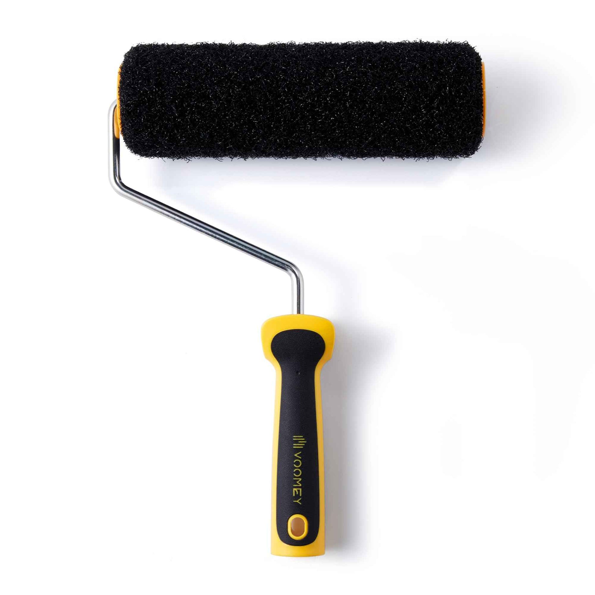 Voomey 9 Inch Drywall Compound Roller Cover with 1 Pcs Paint Roller Frame, Drywall Texture Brush, Suitable for Covering Wall and Ceiling Surfaces