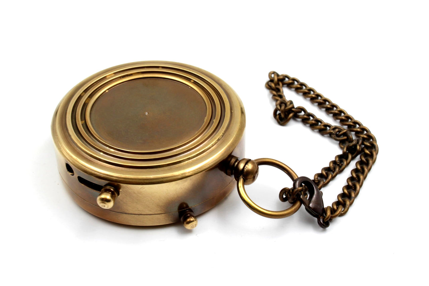 to My Husband Brass Compass Engraved – Son Birthday Gifts, Graduation, Confirmation, Baptism Gifts, Stocking Stuffer, Valentine's Day Gift for Husband