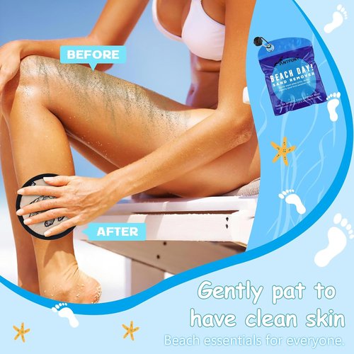Antfuny Beach Towel - Quick-Dry Sand Remover | Lightweight & Compact for Travel