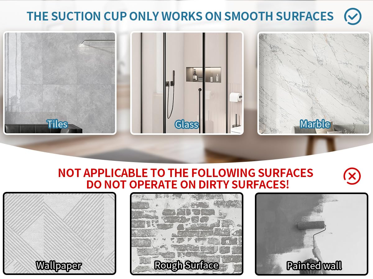 Deluwire Suction Cup Hooks for Shower,3 Packs Towel Holder,Removable Shower Towel Suction Hooks for Bathroom Wall,Kitchen,Glass,Mirror,Tile to Hang Robes,Loofah-Gold No Rough or Dirty Surfaces