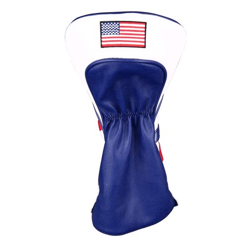 USA Stars and Stripe Golf Club Wood Cover for 460cc Driver Head Covers Golf Builder