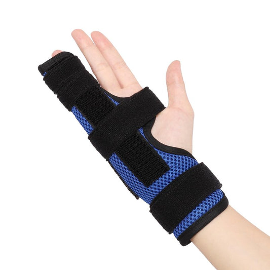 YiYame Pinky Finger Splint, Trigger Finger Splint for Ring Finger, 4th or 5th Broken Finger Splint, Metacarpal Finger Splint for Boxer's Fracture, Ulnar Nerve, Arthritis, Fits Left & Right Hand, M