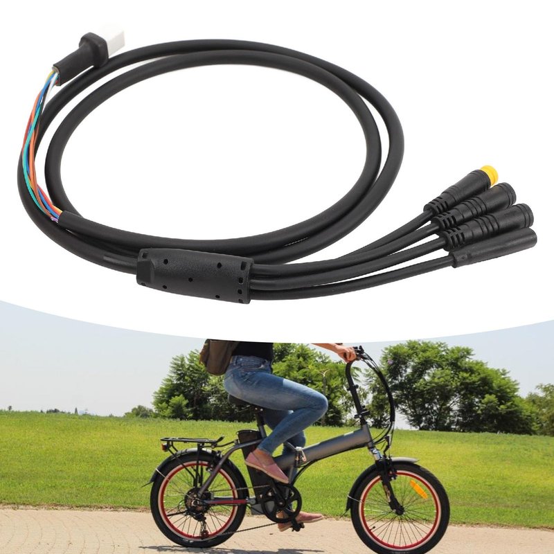 aqxreight Electric Bike Extension Cable Mid Drive Motor Wire Harness Suitable for M200 M300 M400 M420 M620 G330 G332 G510 G360 with CAN Protocol Mid Drive Motor