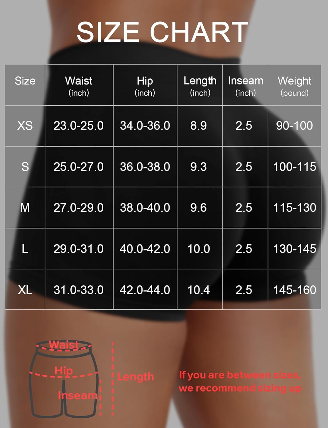 VOYJOY Booty Shorts - 2.5" Low Rise Seamless Scrunch Design for Lifting | Perfect for Gym & Running