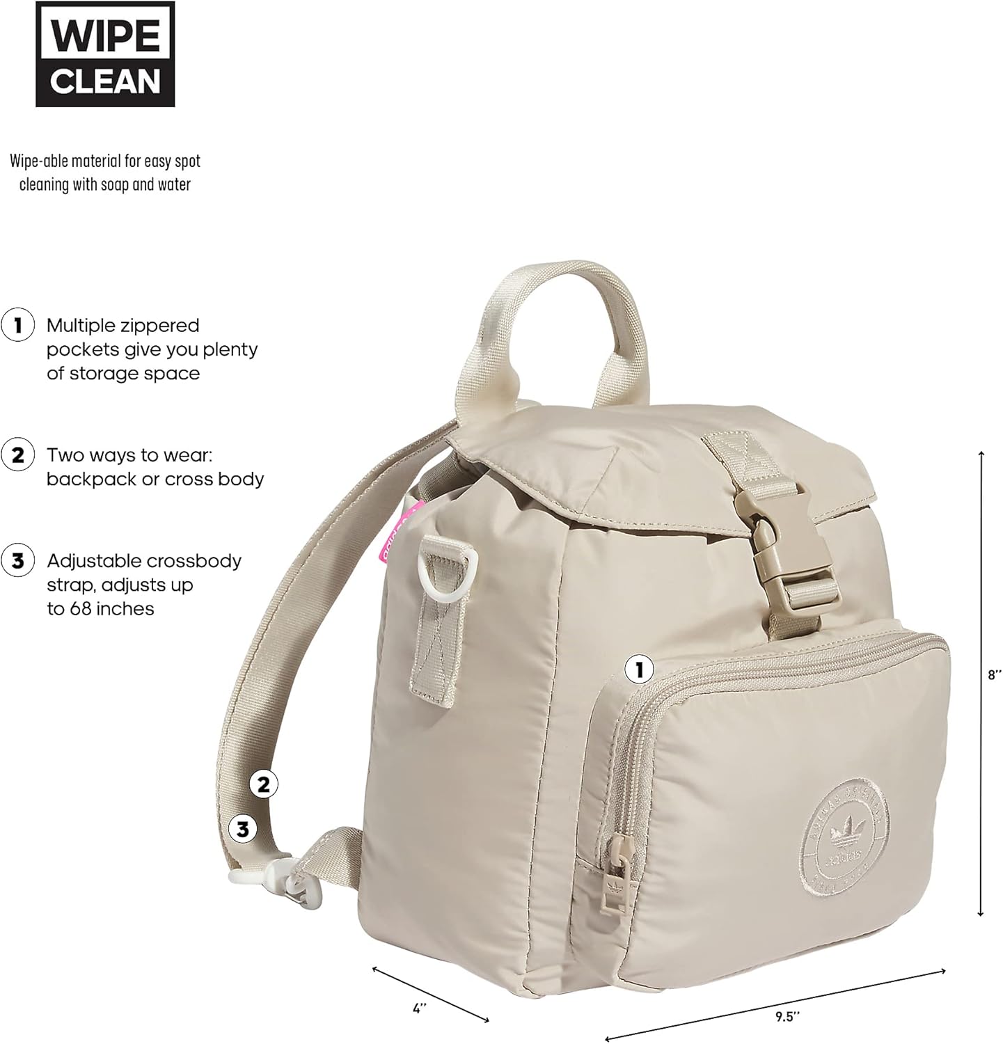 Micro 3.0 Mini Backpack - Stylish Compact Design for Everyday Use | Versatile and Lightweight