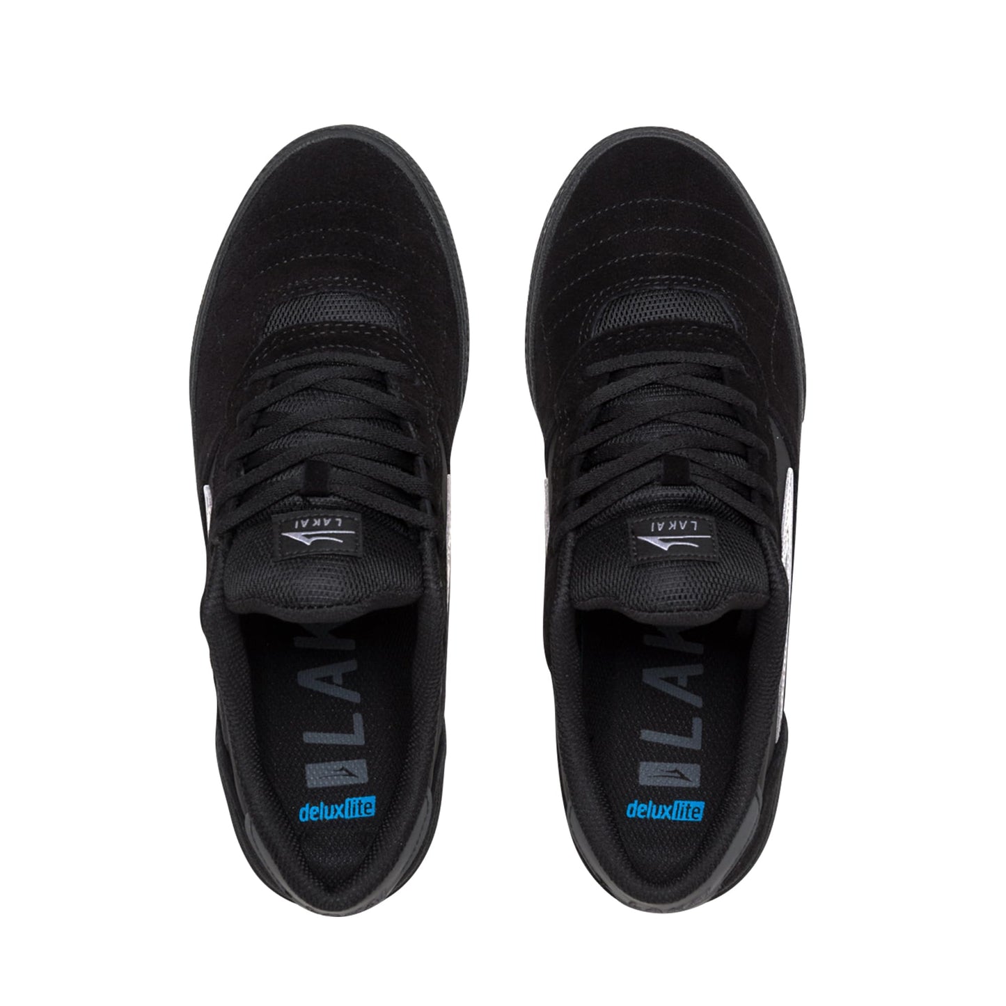 Lakai Cambridge Low-Top Men’s Skateboarding Shoes – Black Suede, Size 10 US – Durable, Grippy & Breathable Skate Shoes for Men – Men’s Skateboard Shoe, Low Top Skater Shoe