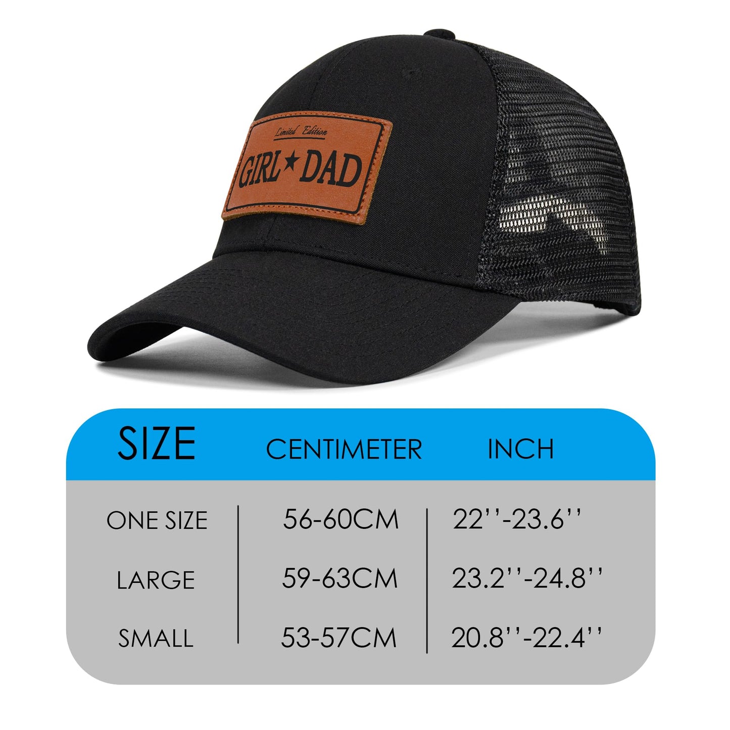 Vitiryha Girl and Dad Hat Gifts for Father Men from Daughter Wife,Fathers Day,Birthday,Christmas