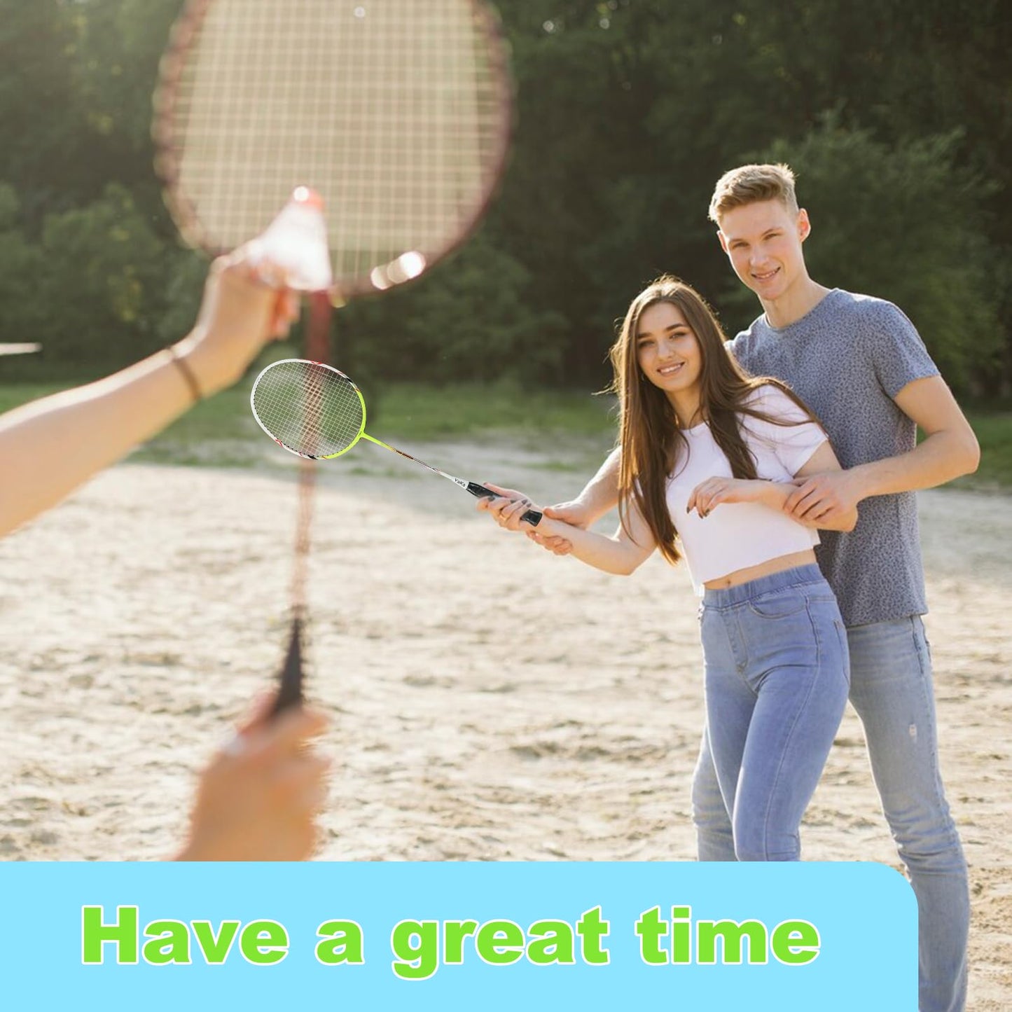 YAKS 3U Ful Carbon Professional Uitra Light High Elastic Adult Student Training Badminton Racket Set Durable Type