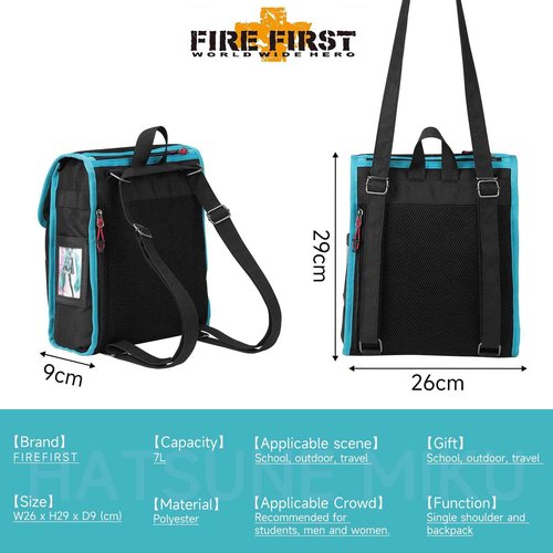 FIREFIRST Collaboration Series 2Way Square Type Backpack for Hatsune Miku & Kagamine Rin/Len