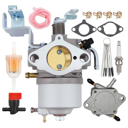 JN6-14101-14 Carburetor Compatible with Yamaha G16 G17 G18 G19 G20 G21 Golf Cart Gas Club Car 4 CYCLE 1996 1997 1998 1999 2000 2001 2002 With Spark Plug and Fuel Pump
