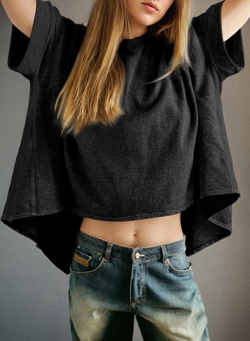 Dokotoo Women's Summer Solid T-Shirts - Loose Oversized Basic Tee in Various Colors