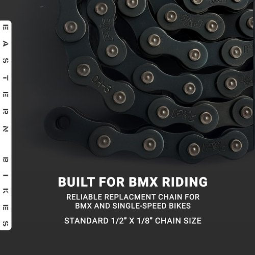 BMX Chain - Eastern Bikes 5-Series 1/2" x1/8" Silver