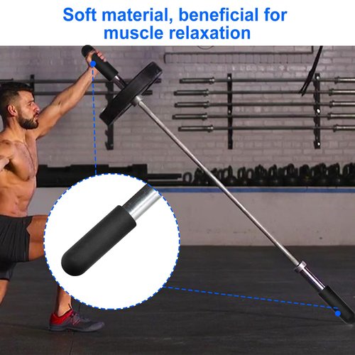 NANZU Landmine Attachment for Barbell, Turn Any Surface into a Barbell Landmine Exercise-Press, Row, Spin, Rotation, Split Squats, Lumberjacks and More, Fits 2'' Olympic Bars,Barbell Bomb Black